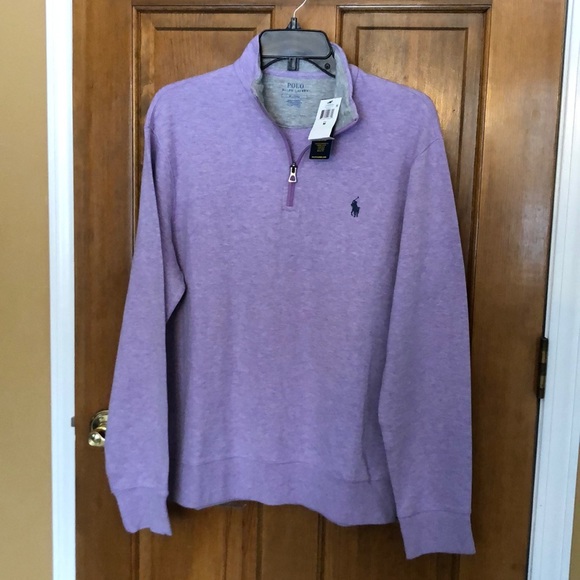 Polo Ralph Lauren lavender pullover NWT - Picture 5 of 7
